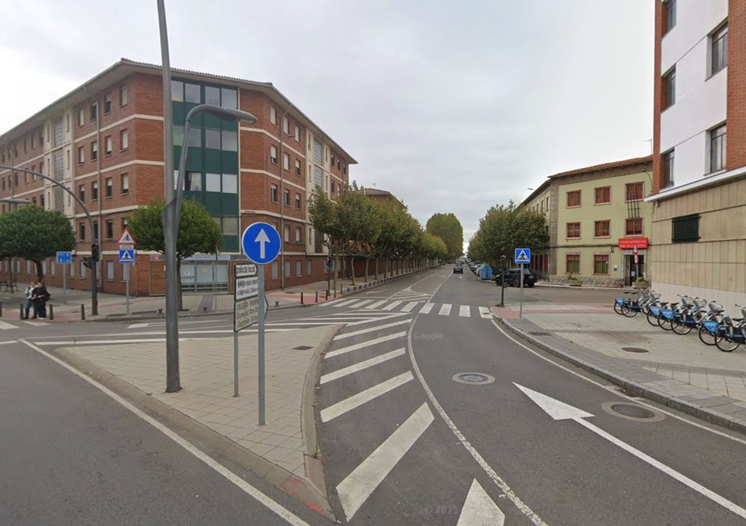 Paseo del parque leon