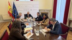 Reunión de UPL con el ministro de Ministerio de Política Territorial y Memoria Democrática, Ángel Víctor Torres