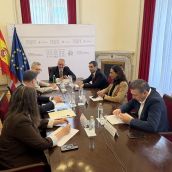 Reunión de UPL con el ministro de Ministerio de Política Territorial y Memoria Democrática, Ángel Víctor Torres