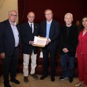 La Asociación de Amigos del Camino de Künig entrega el Premio Hermann Künig de la Hospitalidad a la organización Hospitaleros Voluntarios | Peio García / ICAL 