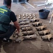 Detenido por robar material de riego con valor de 15.000 euros en Los Oteros y Sahagún de Campos (León)