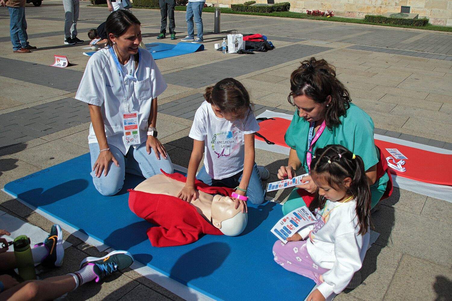  Macrotaller de Reanimación Cardiopulmonar en León | Peio García / ICAL