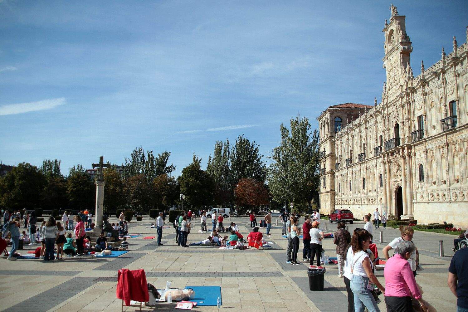 Macrotaller de Reanimación Cardiopulmonar en León | Peio García / ICAL