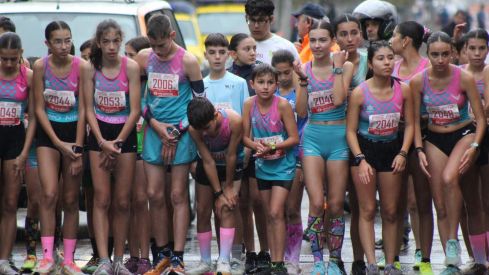 La lluvia protagoniza los 10KM 'León, Cuna del Parlamentarismo' | José Martín