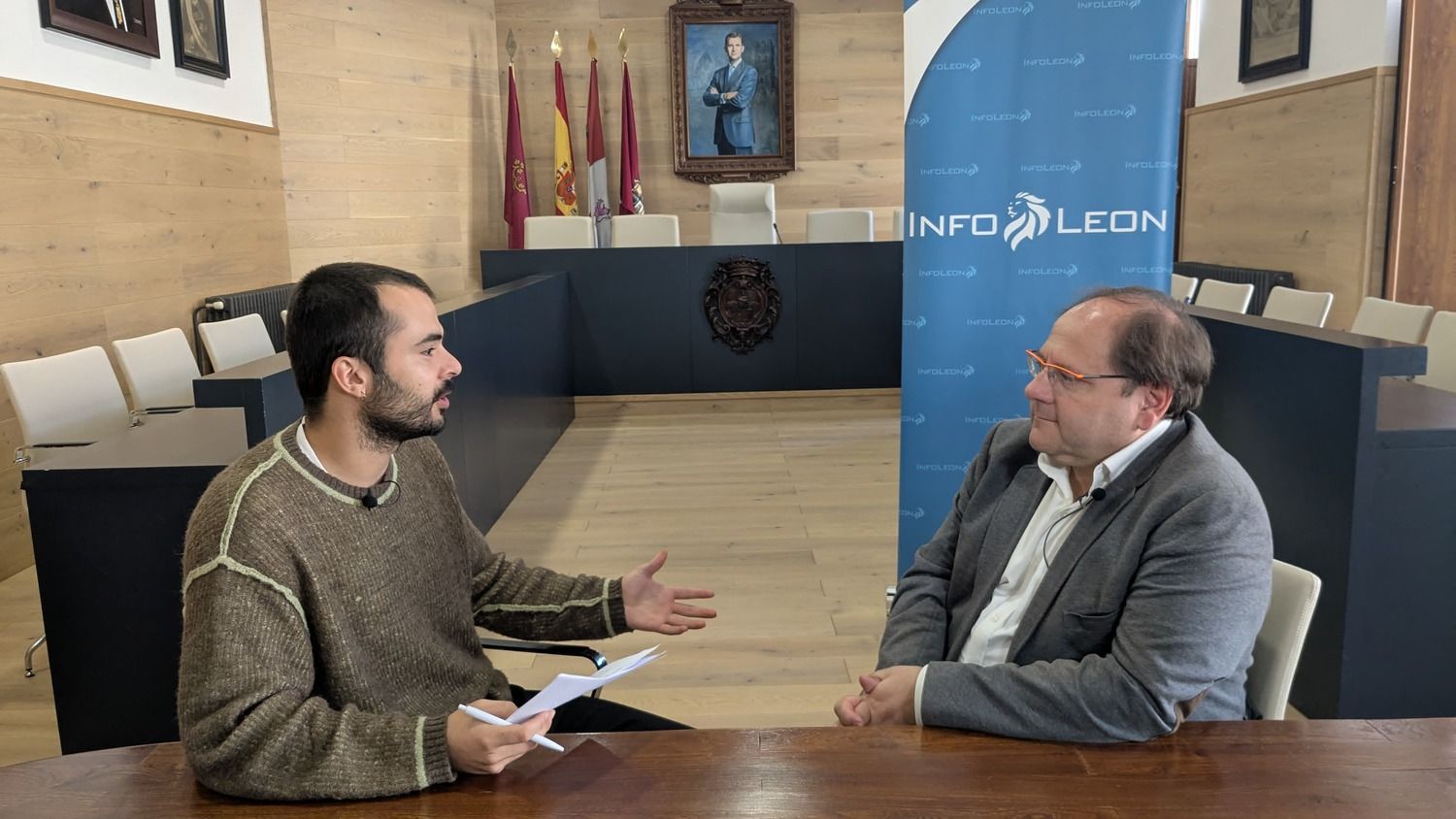 Entrevista con Javier Carrera, alcalde de La Bañeza