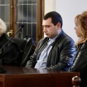 Primera sesión del juicio contra A.R.T.S., acusado de los delitos de asesinato y amenazas en el ámbito familiar por presuntamente haber matado a su madre durante la navidad de 2022 | Campillo / ICAL