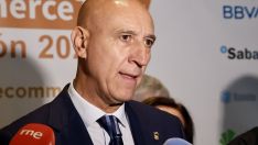 José Antonio Diez, alcalde de León, en la inauguración del IV E-Commerce Tour | Campillo / ICAL