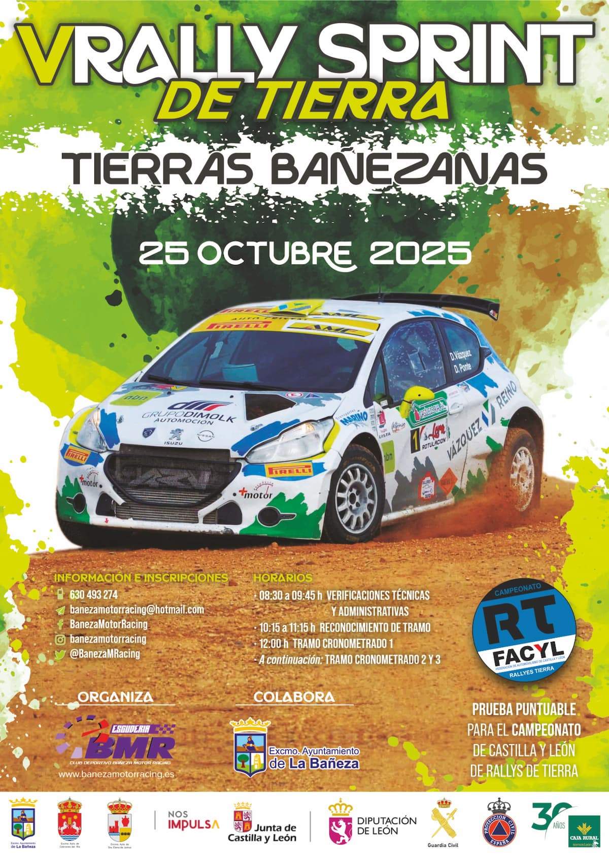 Cartel RallySprint 2025 Cartel RallySprint 2025