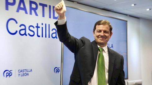 El presidente de la Junta de Castilla y León, Alfonso Fernández Mañueco | Miriam Chacón / ICAL