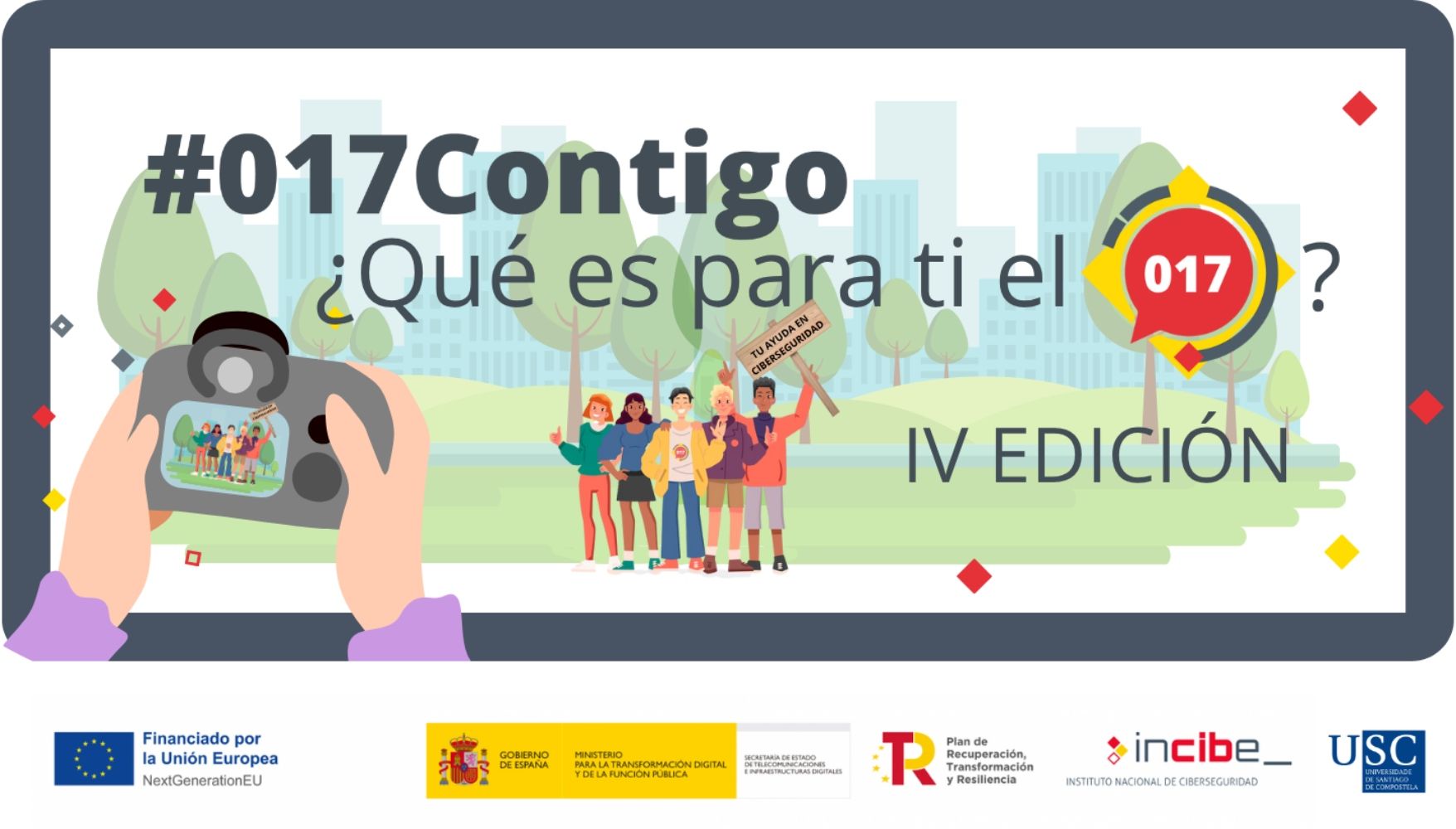 Incibe convoca la IV edición del concurso ‘¿Qué es para ti el 017?’ 