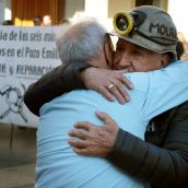 Aniversario de la muerte de seis mineros de la Hullera Vasco Leonesa | Peio García / ICAL