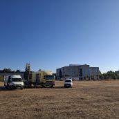 La Universidad de León avanza en la futura Facultad de Medicina con los estudios geotécnicos del terreno