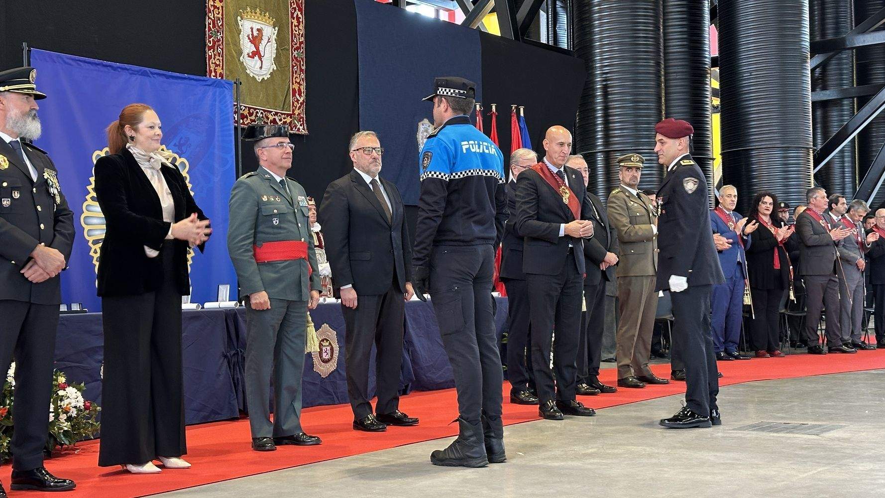 Celebración de San Marcelo Policia Local León