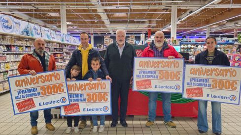 E. Leclerc León reparte más de 28.000 euros en premios durante su campaña del 'Megames'