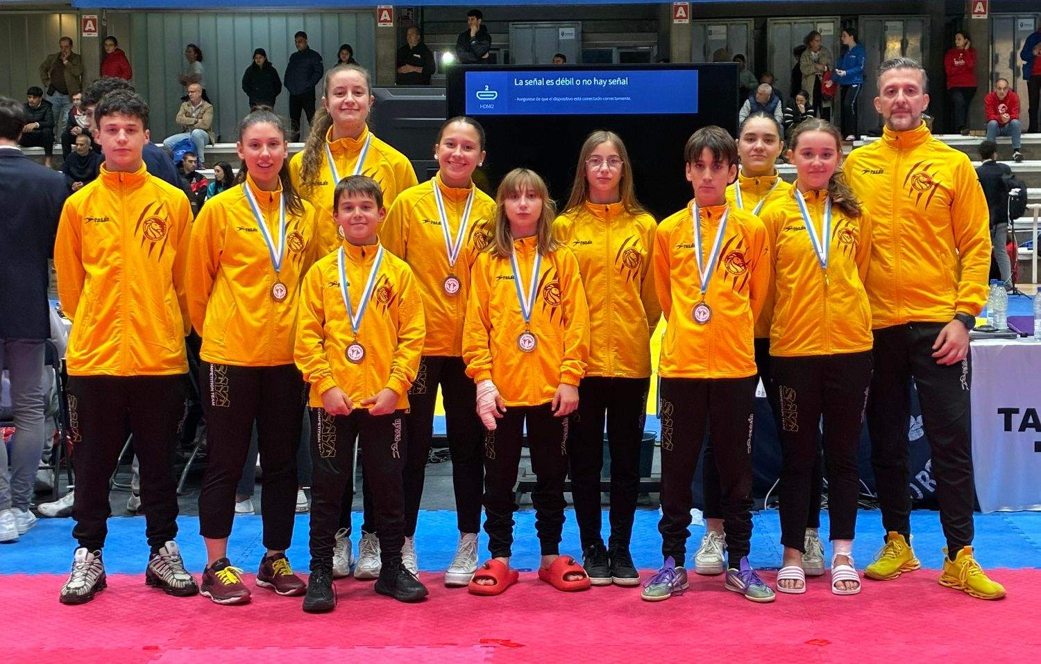 El Club Saya de Valencia de Don Juan consigue ocho medallas en el Open Internacional Cidade de Pontevedra