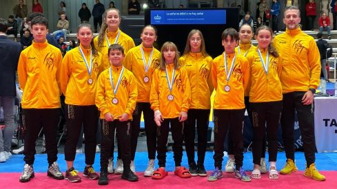 El Club Saya de Valencia de Don Juan consigue ocho medallas en el Open Internacional Cidade de Pontevedra