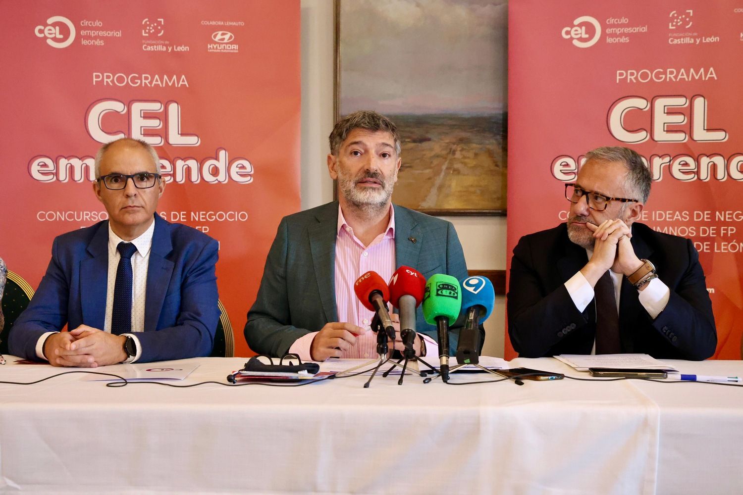 Presentación de la tercera edición del programa CEL Emprende | Peio García / ICAL Presentación de la tercera edición del programa CEL Emprende | Peio García / ICAL