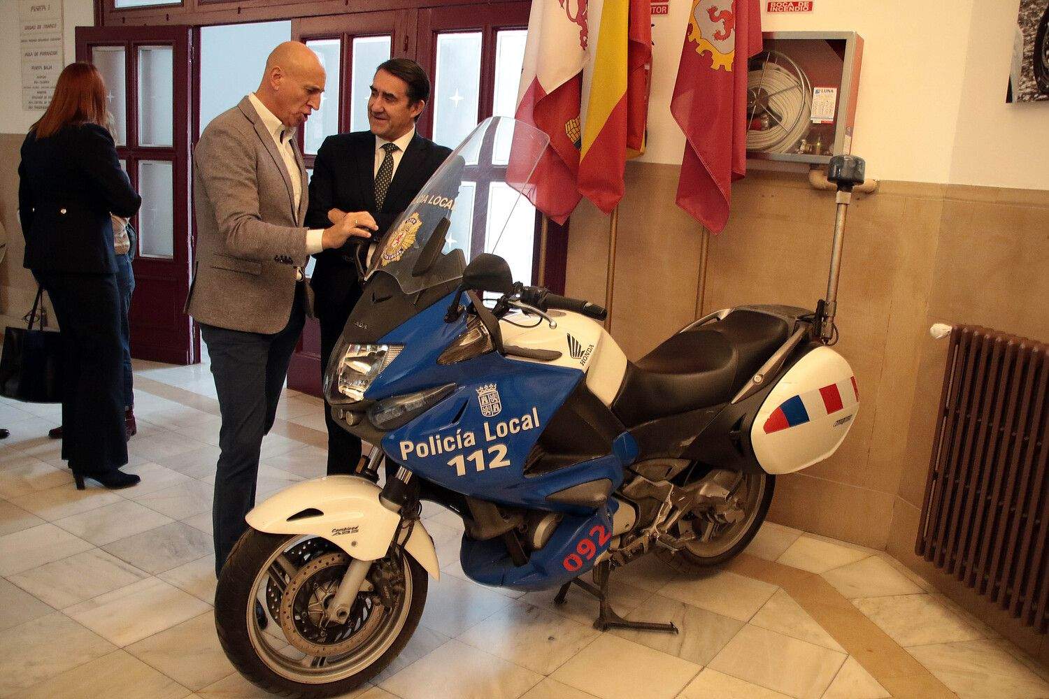 Clausura del Curso de formación de Policía Local sobre concentraciones humanas | Peio García / ICAL 