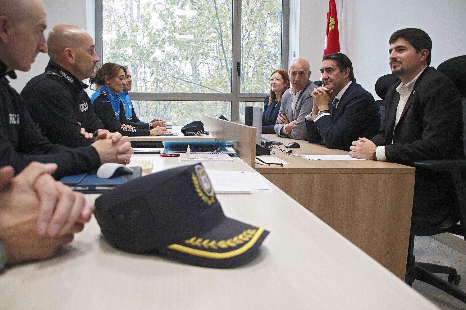 Clausura del Curso de formación de Policía Local sobre concentraciones humanas | Peio García / ICAL 