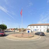 Cortes de tráfico en Valencia de Don Juan por el incio de las obras de remodelación de dos rotondas