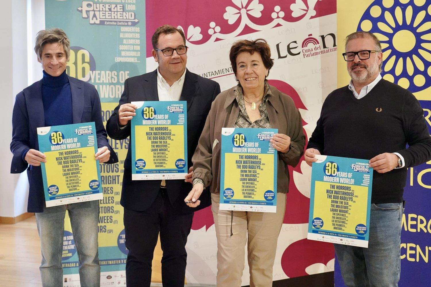 León se prepara para Purple Weekend: 'El clásico' del puente de la Contitución León se prepara para Purple Weekend: 'El clásico' del puente de la Contitución