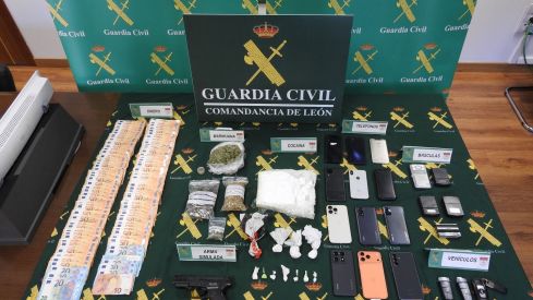Desarticulado un grupo criminal que traficaba con cocaína y marihuana en León