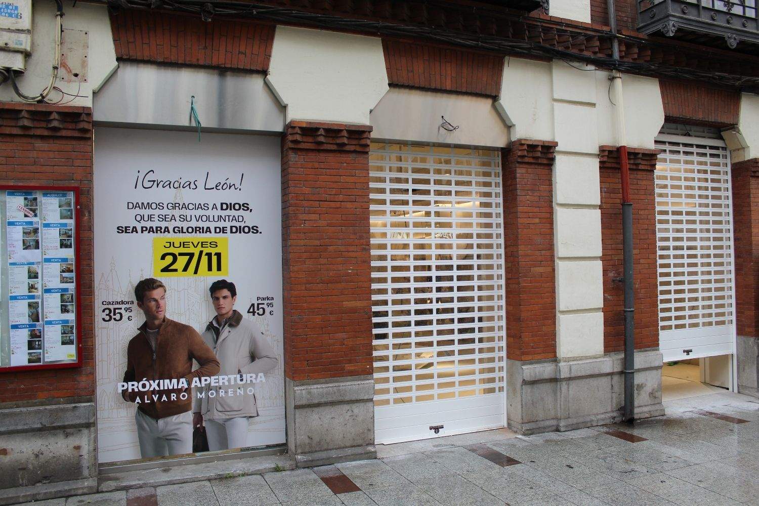 La primera tienda de Álvaro Moreno en León ya tiene fecha de apertura