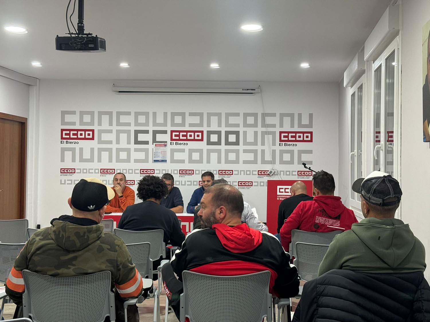 Asamblea CCOO por el convenio del metal en Ponferrada