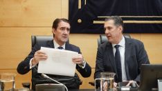 El consejero de Medio Ambiente, Vivienda y Ordenación del Territorio, Juan Carlos Suárez-Quiñones, comparece para informar sobre el proyecto de ley de PGC 2026, en lo relativo a su departamento | Rubén Cacho / ICAL