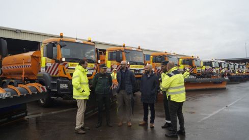 El Gobierno destina un centenar de máquinas para la campaña invernal en la provincia de León
