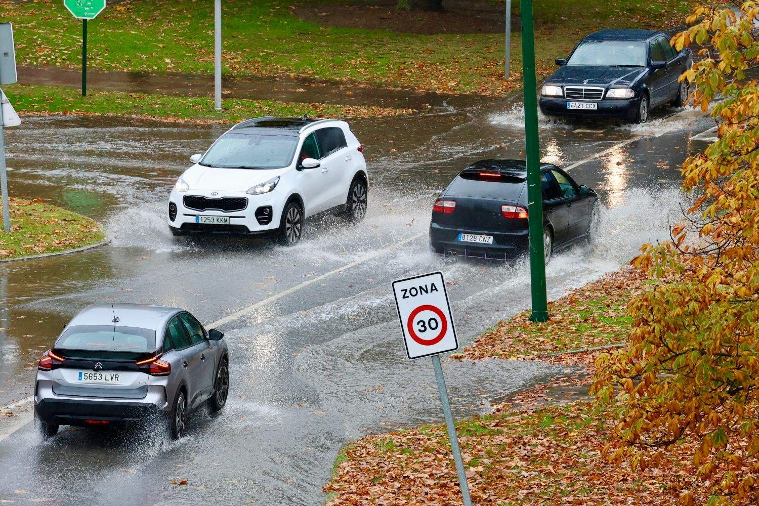 Efectos de la borrasca claudia en León | Campillo / ICAL Efectos de la borrasca claudia en León | Campillo / ICAL