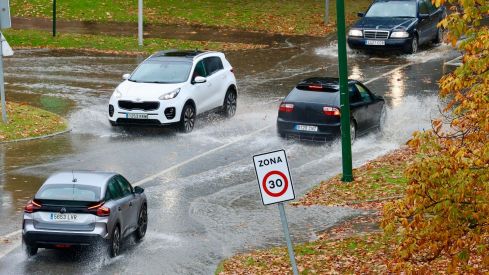 Efectos de la borrasca Claudia en León | Campillo / ICAL