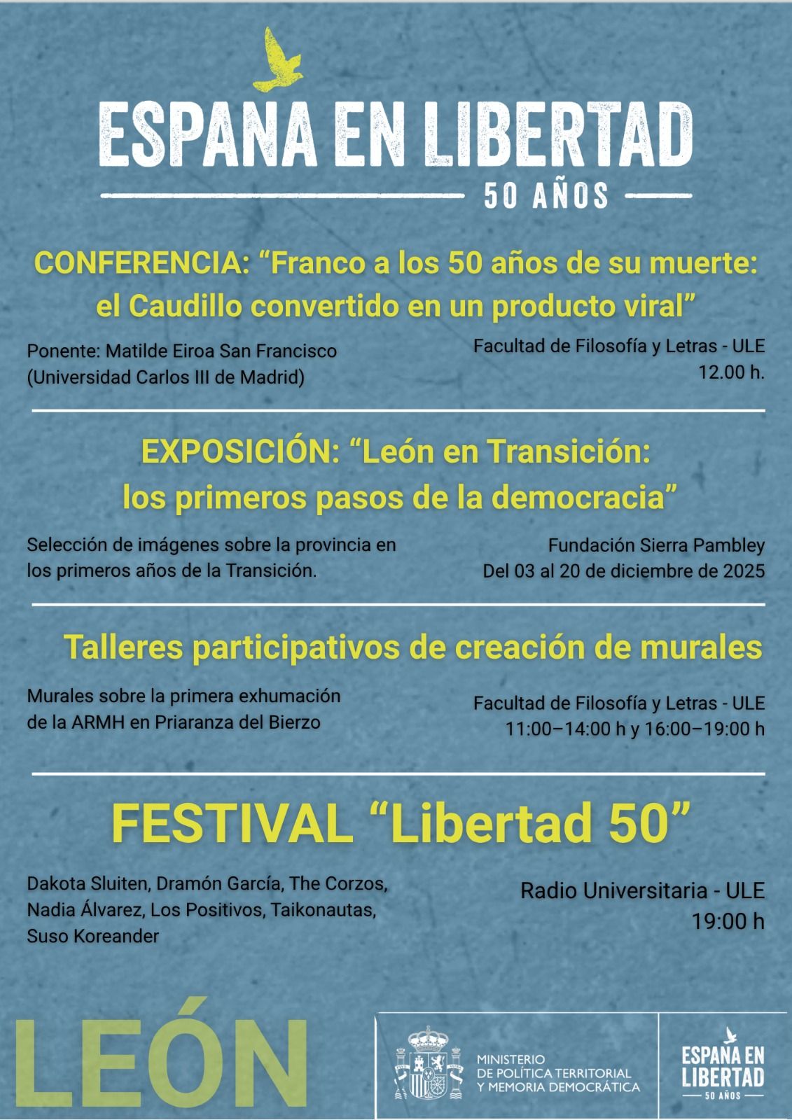 Cartel 'España en Libertad'