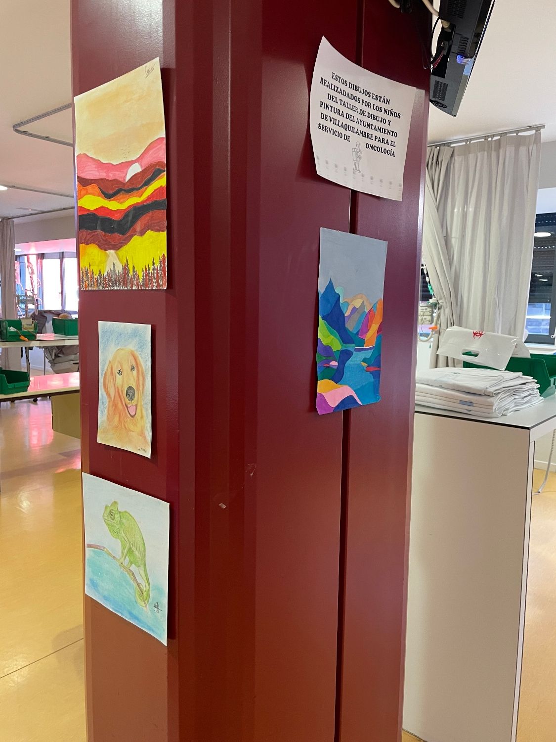 Decoración del Hospital de Día de León