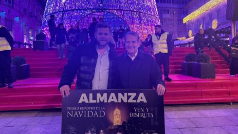 Almanza y Vigo se hermanan para potenciar sus respectivas navidades
