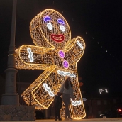 Almanza inaugura su iluminación de Navidad 