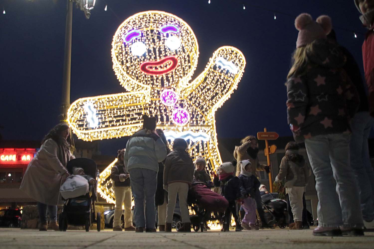 Almanza inaugura su iluminación navideña (1)