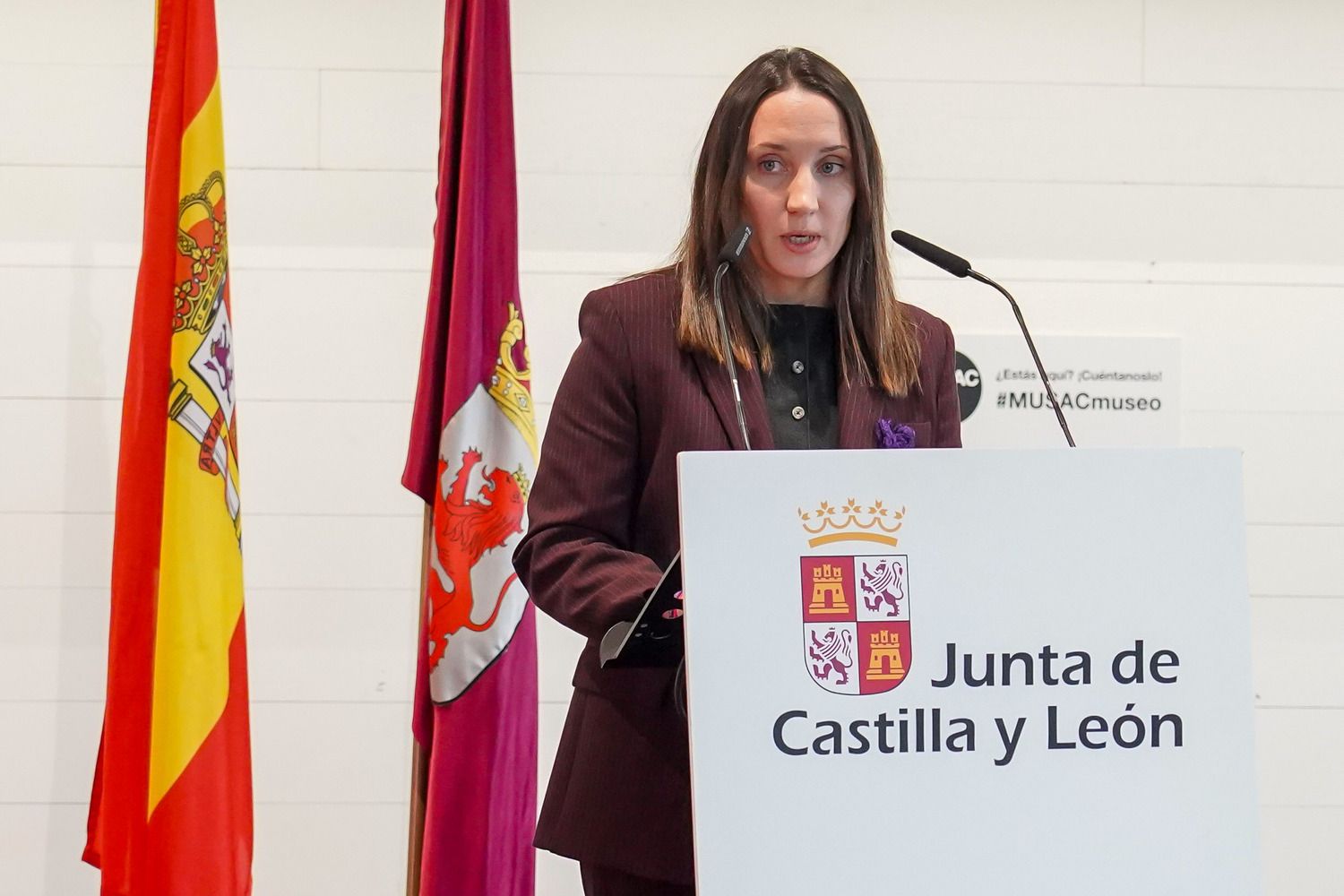 Acto institucional por el Día Internacional para la Eliminación de la Violencia contra las Mujeres en León | Campillo / ICAL
