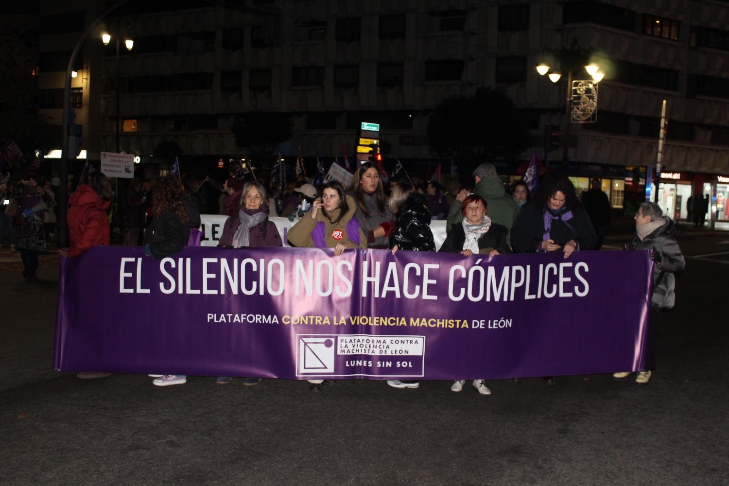Manifestación del 25N en León