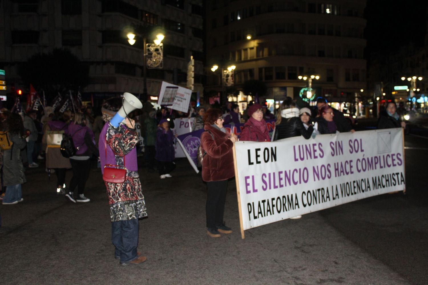 Manifestación del 25N en León
