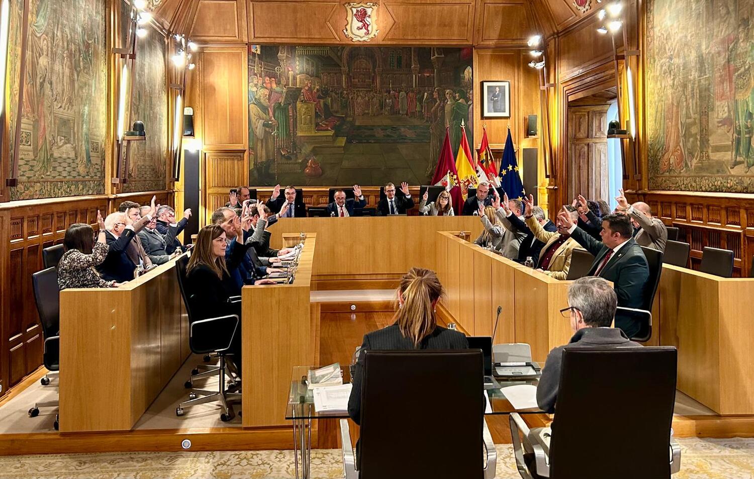 Pleno de la Diputación de León