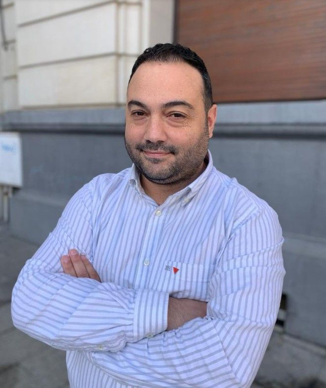 Rubén Estévez, coordinador de IU León