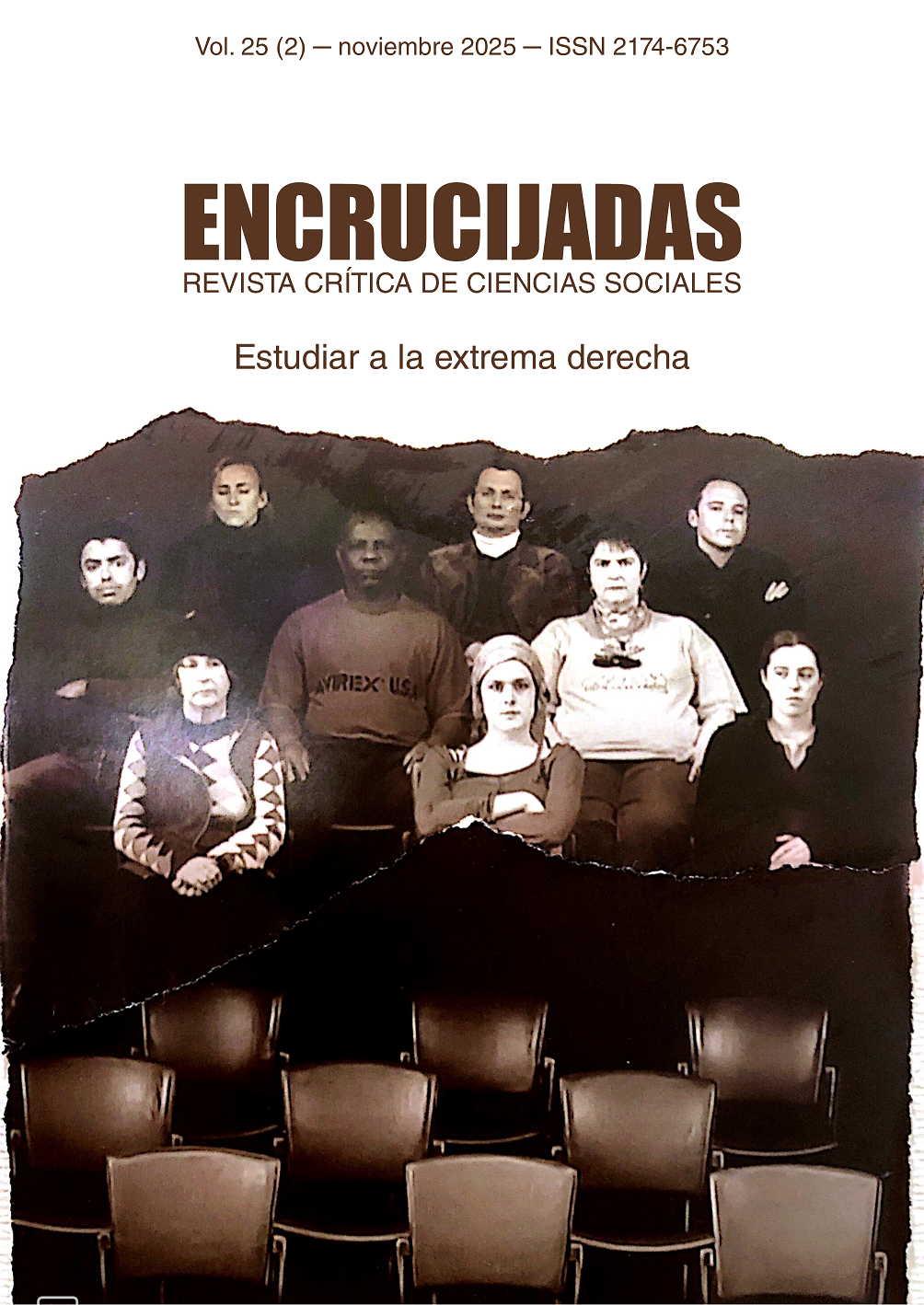 Portada de la revista Encrucijadas