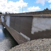 Presa de Villameca en León