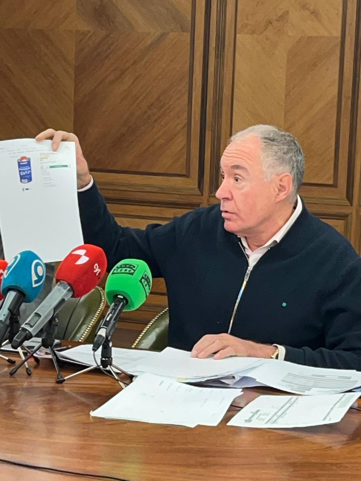 Eduardo López Sendino, portavoz de UPL en el Ayuntamiento de León