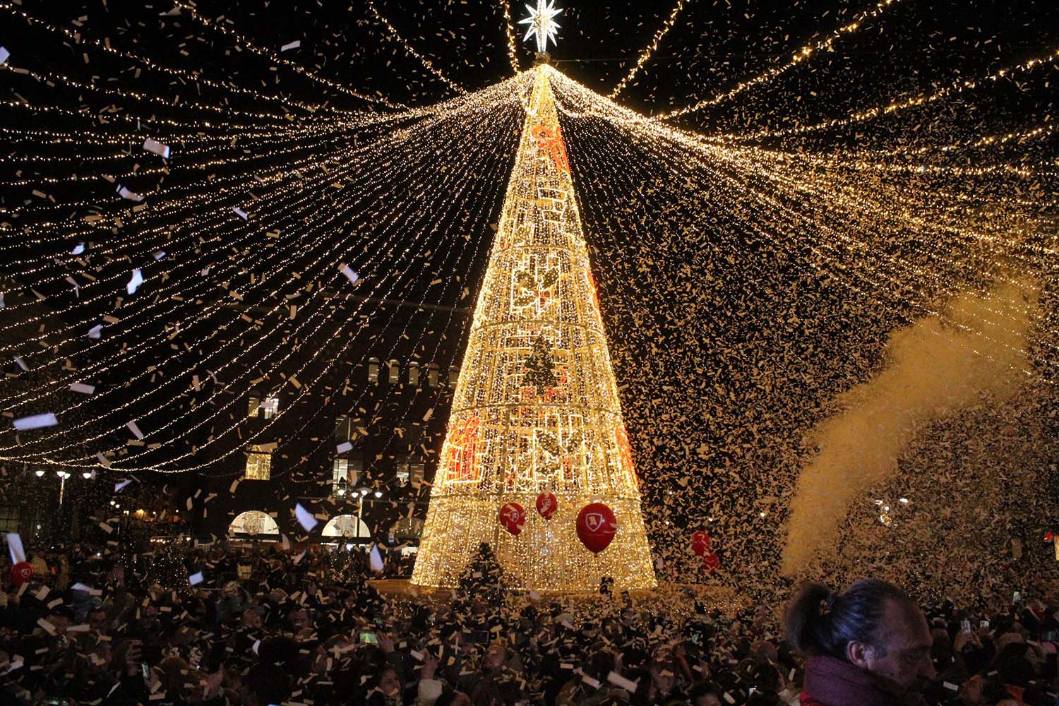 Encendido de Navidad en León Encendido de Navidad en León