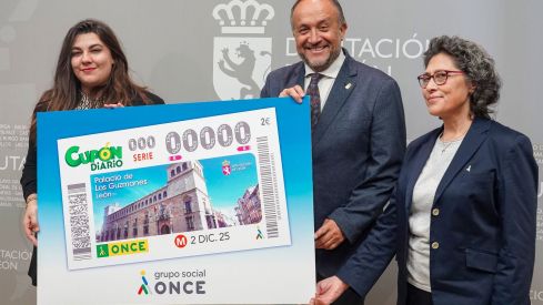 La ONCE dedica su cupón del martes 2 de diciembre la Palacio de los Guzmanes de León | Campillo / ICAL
