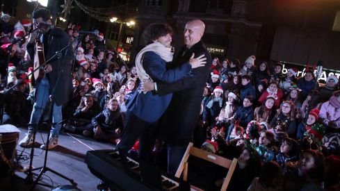 Encendido de las luces de Navidad en León | Peio García / ICAL Encendido de las luces de Navidad en León | Peio García / ICAL