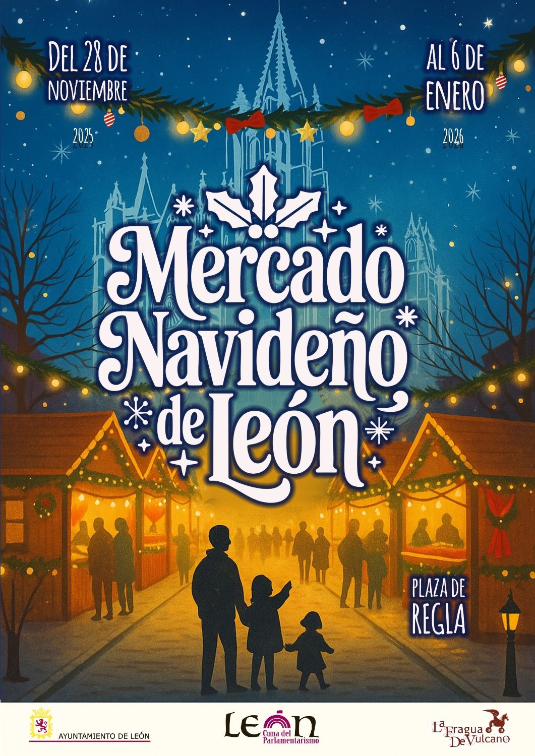 Cartel Mercado Navideño de León Cartel Mercado Navideño de León
