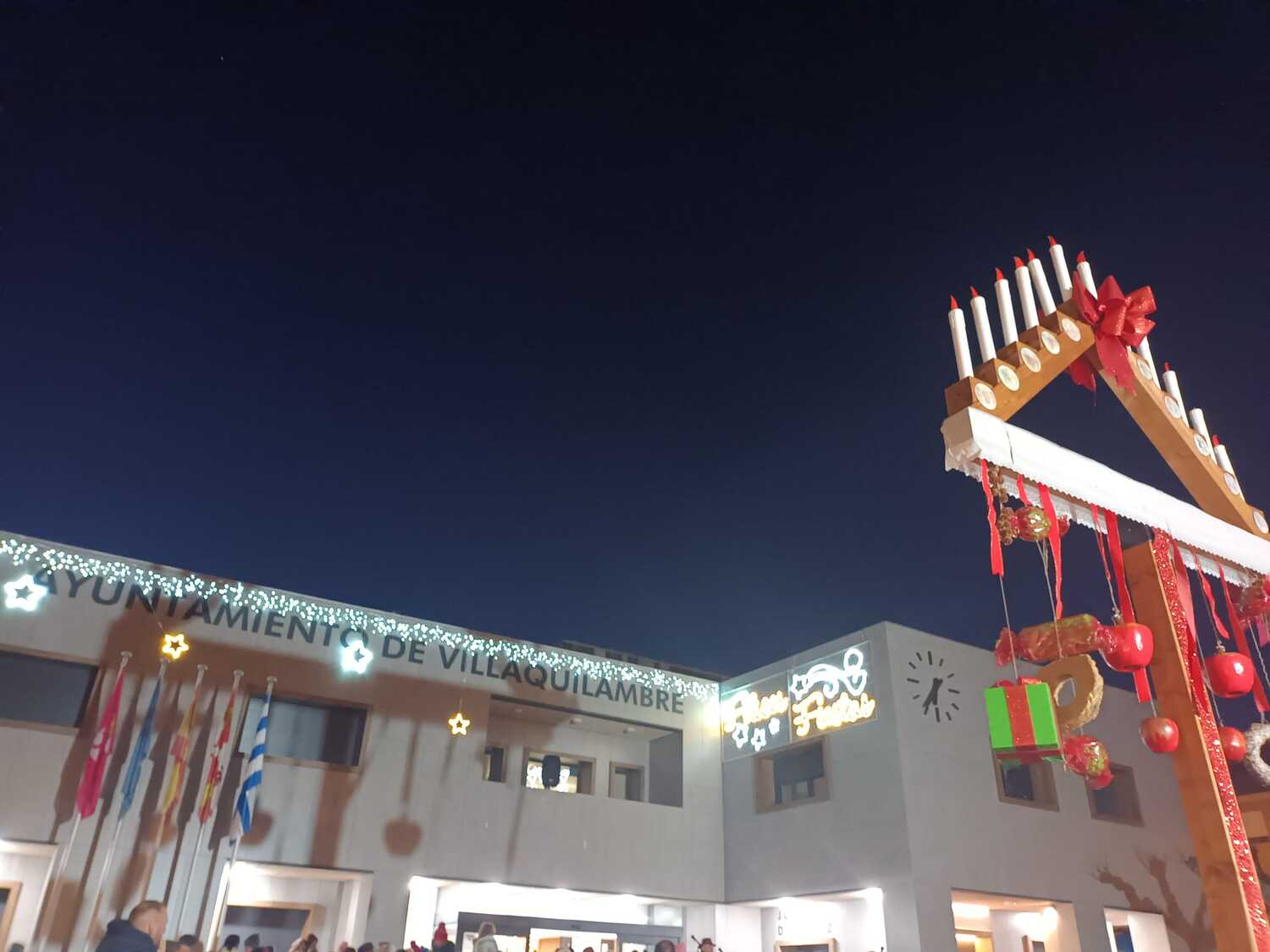 Encendido de luces de Navidad en Villaquilambre Encendido de luces de Navidad en Villaquilambre